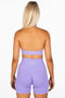 Kikiva Signature Halter Crop- Lavender