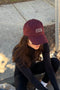 HyperLuxe Club Cap- Maroon