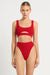 Bond Eye Sasha Crop- Baywatch Red