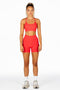 Kikiva Impact Bike Short- Red