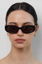 Lu Goldie Evie Sunglasses- Black