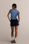 PRE- ORDER- HyperLuxe Cutie Sport Tee- Baby Blue