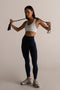 PRE- ORDER- HyperLuxe Shape Full Length Pocket Legging- Navy