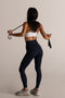 PRE- ORDER- HyperLuxe Shape Full Length Pocket Legging- Navy