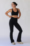 HyperLuxe Shape Flare Legging- Black