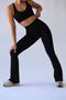 HyperLuxe Shape Flare Legging- Black