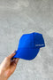 HyperLuxe Nylon Logo Cap- Cobalt