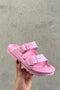 Birkenstock Arizona EVA Narrow Sandal- Fondant Pink