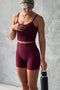 HyperLuxe Base 5" Bike Short- Burgundy