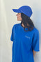 HyperLuxe Nylon Logo Cap- Cobalt