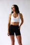 HyperLuxe Shape Sports Bra- White