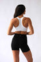 HyperLuxe Shape Sports Bra- White