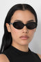 Lu Goldie Jeanne Sunglasses- Black