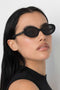 Lu Goldie Jeanne Sunglasses- Black