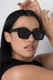 Lu Goldie Lucia Sunglasses- Black