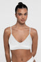 Nat' v Callie Crop Light Support- Bone, Black, Bianco