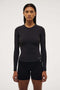 PE Nation Foundation LS Top- Black