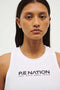 PE Nation Aero Tank- Optic White