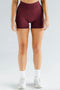 Kikiva Signature Bike Short- Burgundy