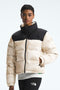 The North Face Women's 1992 Crinkle Reversible Nuptse Jacket- White Dune Dye