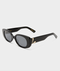 Luv Lou The Helena Sunglasses- Black