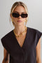 Luv Lou The Helena Sunglasses- Tort