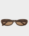 Luv Lou The Morgan Sunglasses- Dark Chocolate