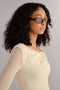 Luv Lou The Morgan Sunglasses- Dark Chocolate