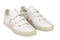 Veja Recife Chromefree Leather Sneaker- Extra White/ Petale