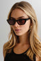 Luv Lou The Ru Sunglasses- Black