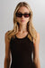 Luv Lou The Ru Sunglasses- Black