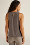 Beyond Yoga Rebalance Tank- Umber Heather