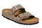 Birkenstock Arizona Birki Buc Regular Sandal- Stone