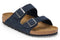 Birkenstock Arizona Desert Buck Nubuck Leather Regular- Midnight