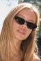 Lu Goldie Gia Sunglasses- Black