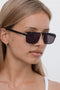 Lu Goldie Billie Sunglasses- Black