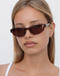 Lu Goldie Gia Sunglasses- Black Coffee