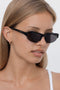 Lu Goldie Gia Sunglasses- Black