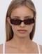 Lu Goldie Cali Sunglasses- Tort