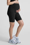 Beyond Yoga Cruiser Maternity Biker Short- Darkest Night