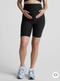 Beyond Yoga Cruiser Maternity Biker Short- Darkest Night