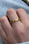 EVER Jewellery Centrefield Ring- Size 7 Gold