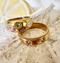 EVER Jewellery Grace Ring- Size 7 Gold