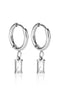 EVER Jewellery Luxe Silver Drop Earrings