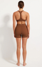 Nimble Sweat to Splash Crinkle Short 10cm- Fox Brown