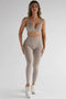 Leelo Active Sculpt Crop- Latte