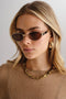 Luv Lou The Boston Sunglasses- Gold