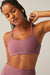 Beyond Yoga Slim Racerback Bra- Orchid Blossom Heather