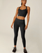 Beyond Yoga Powerbeyond Intensity Cropped Tank- Black