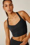 Beyond Yoga Powerbeyond Intensity Cropped Tank- Black